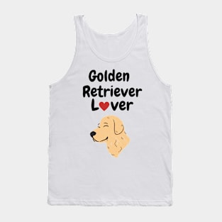 Golden Retriever Lover Tank Top